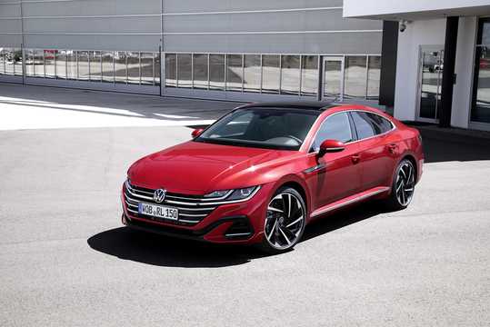 Front/Side  of Volkswagen Arteon 2.0 TSI 4Motion DSG Sequential, 280hp, 2021 
