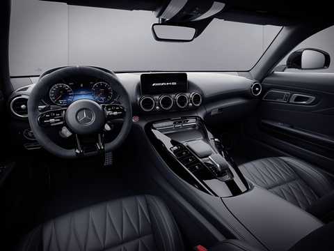 Interior of Mercedes-Benz AMG GT , 530hp, 2021 