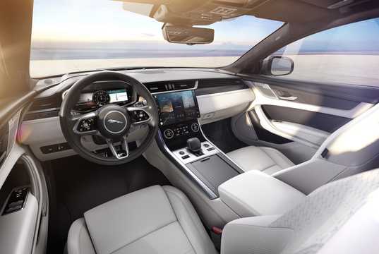 Interior of Jaguar XF P300 AWD Automatic, 300hp, 2021 