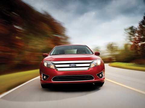 Front  of Ford Fusion 3.0 V6 iVCT FFV SelectShift, 243hp, 2010 