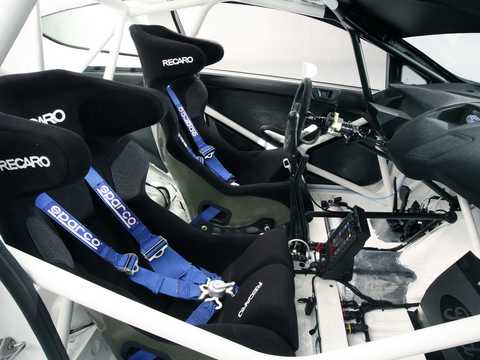 Interior of Ford Fiesta RS WRC Sequential, 304hp, 2011 