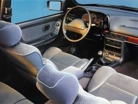 Interior of Ford Scorpio Sedan 1990 