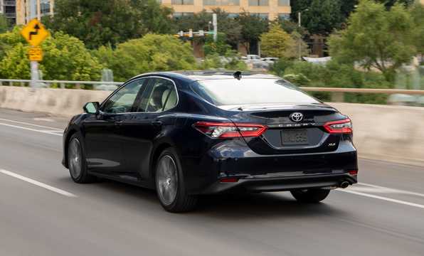 Back/Side of Toyota Camry 2021 