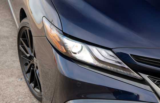 Close-up of Toyota Camry 2021 