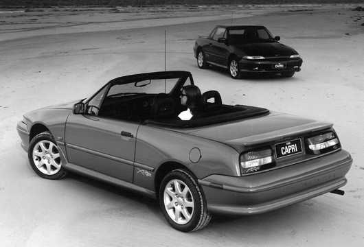 Bak/Sida av Ford Capri 1.6 16V Manuell, 102hk, 1991 
