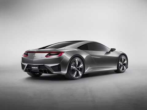 Back/Side of Acura NSX Concept Concept, 2012 