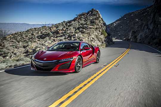 Front/Side  of Acura NSX DCT, 581hp, 2017 