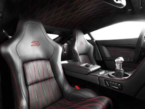Interior of Aston Martin V12 Zagato 5.9 V12 Manual, 517hp, 2011 