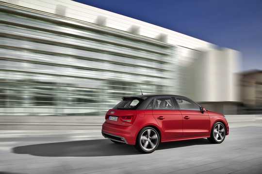 Bak/Sida av Audi A1 Sportback 2012 