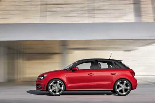Sida av Audi A1 Sportback 2012 