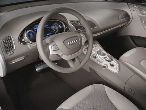 Interior of Audi Roadjet 3.2 FSI quattro DSG Sequential, 300hp, 2006 