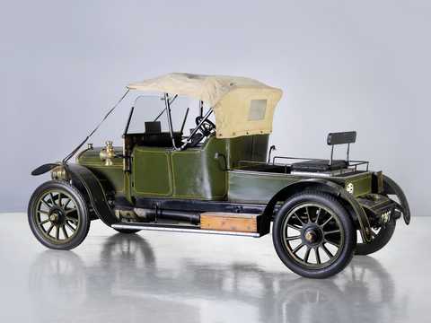 Back/Side of Austin 10 hp 1.6 Manual, 10hp, 1913 