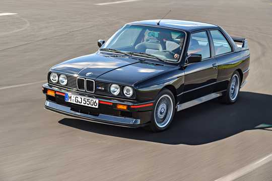 Front/Side  of BMW M3 Manual, 238hp, 1990 