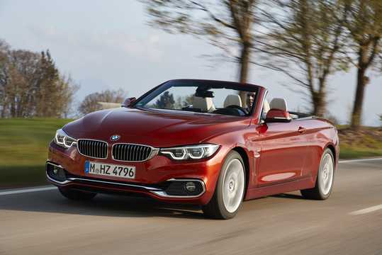 Front/Side  of BMW 430i Convertible Steptronic, 252hp, 2018 