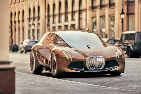 Fram/Sida av BMW Vision Next 100 Years Concept Concept, 2016 