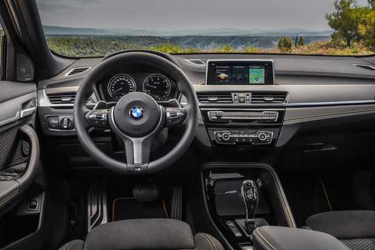 Interior of BMW X2 sDrive20i Steptronic, 192hp, 2018 