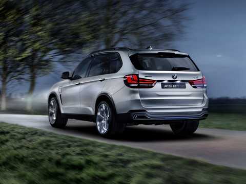 Back/Side of BMW X5 eDrive Concept Concept, 2013 