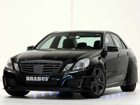Front/Side  of Brabus E 800 V12 "one of ten" 5G-Tronic, 811hp, 2009 