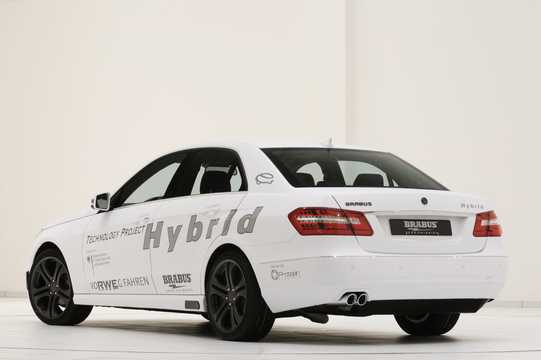 Back/Side of Brabus Project Hybrid 2.2  +18.6 kWh Manual, 217hp, 2011 