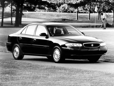Front/Side  of Buick Century 3.1 V6 Hydra-Matic, 162hp, 1997 