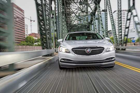 Front  of Buick LaCrosse 3.6 V6 Automatic, 314hp, 2017 