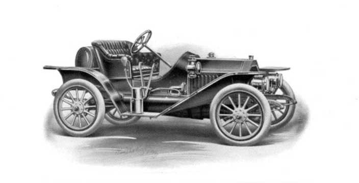 Front/Side  of Buick Model 32 2.7 Manual, 23hp, 1911 