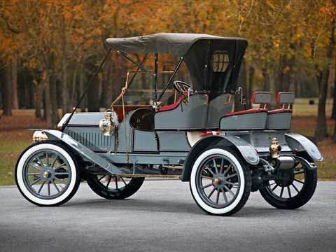 Back/Side of Buick Model S Tourabout 3.9 Manual, 30hp, 1908 