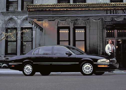 Front/Side  of Buick Park Avenue Ultra 3.8 V6 Hydra-Matic, 243hp, 1998 