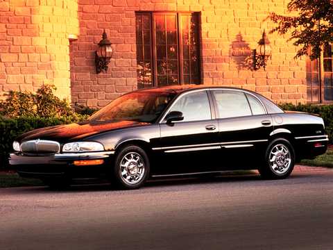 Front/Side  of Buick Park Avenue Ultra 3.8 V6 Hydra-Matic, 243hp, 1998 