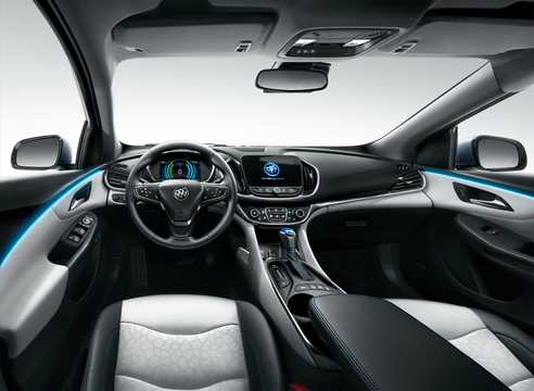 Interior of Buick Velite 5 1.5 E-CVT, 150hp, 2018 