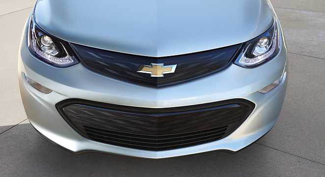 Närbild av Chevrolet Bolt EV 60 kWh, 203hk, 2017 