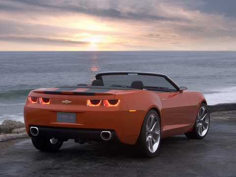 Back/Side of Chevrolet Camaro Convertible Concept Concept, 2007 