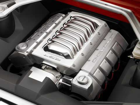 Engine compartment  of Chevrolet Camaro Convertible Concept Concept, 2007 