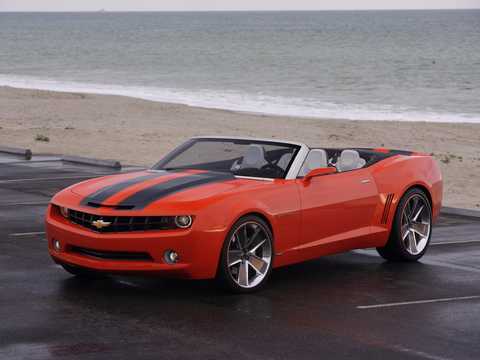 Fram/Sida av Chevrolet Camaro Cabriolet Concept Concept, 2007 
