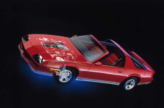 Front/Side  of Chevrolet Camaro 5.0 V8 Hydra-Matic, 152hp, 1984 