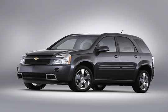 Front/Side  of Chevrolet Equinox 3.4 V6 AWD Automatic, 188hp, 2009 