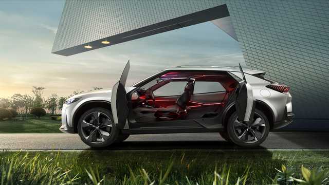 Sida av Chevrolet FNR-X Concept Concept, 2017 