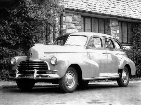 Fram/Sida av Chevrolet Stylemaster Sport Sedan 3.5 Manuell, 91hk, 1946 