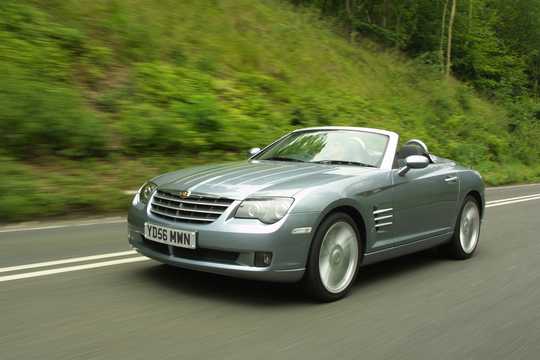 Front/Side  of Chrysler Crossfire Roadster 3.2 V6 Automatic, 218hp, 2007 