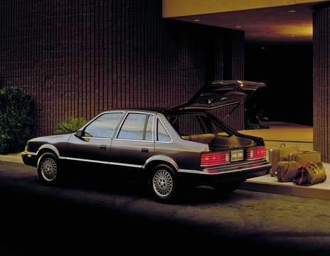 Back/Side of Chrysler LeBaron GTS 1985 