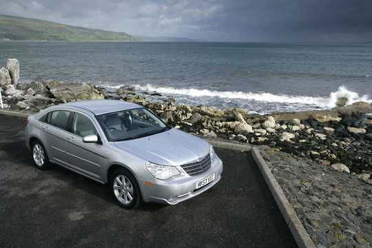 Front/Side  of Chrysler Sebring 2.4 Automatic, 175hp, 2007 