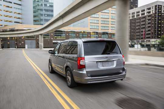 Back/Side of Chrysler Town & Country 3.6 V6  Pentastar Automatic, 287hp, 2014 