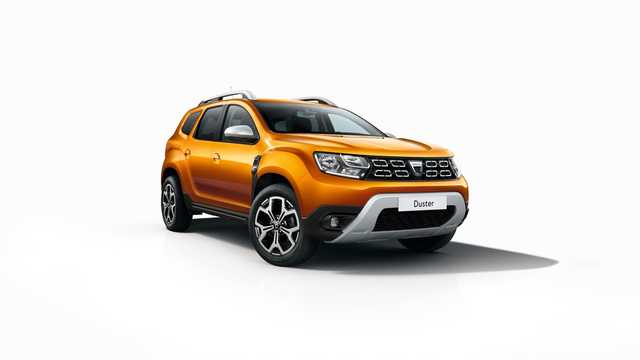 Front/Side  of Dacia Duster 2018 