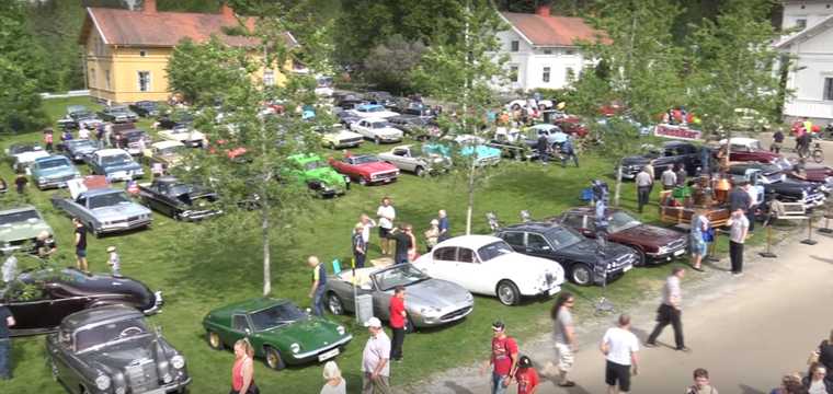 Motorträff på Olofsfors Bruk 2017