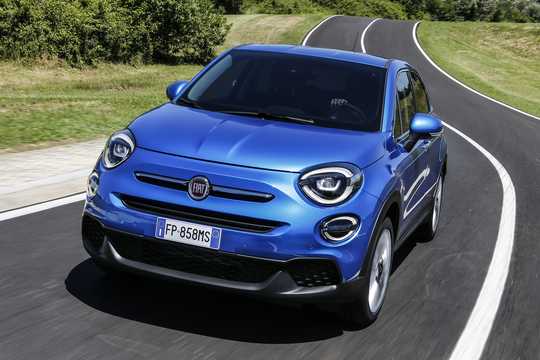 Front/Side  of Fiat 500X 2019 