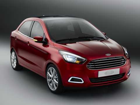 Front/Side  of Ford Figo Concept Concept, 2014 