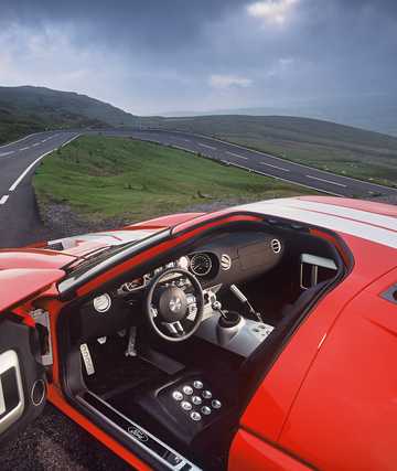 Interiör av Ford GT Manuell, 550hk, 2005 