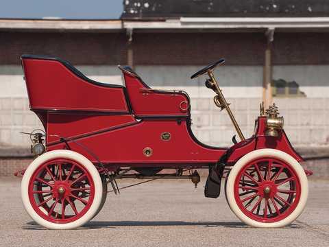 Side  of Ford Model A Tonneau 1.65 Manual, 8hp, 1903 