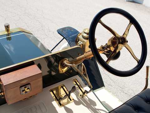 Interior of Ford Model N Runabout 2.4 Manual, 15hp, 1906 
