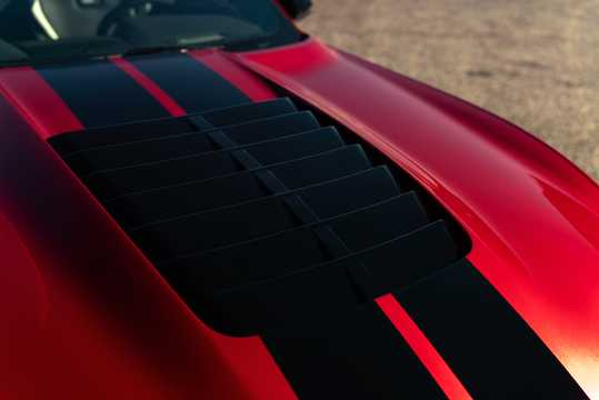 Close-up of Ford Shelby GT500 DCT, 771hp, 2020 